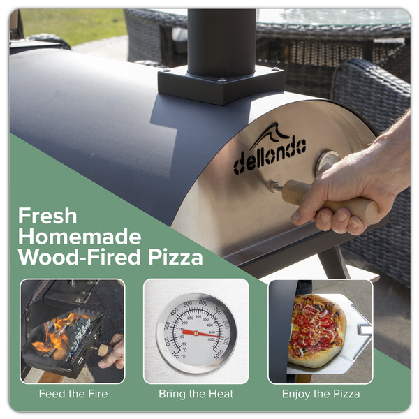 Sealey Dellonda Wood-Fired Pizza Oven 14