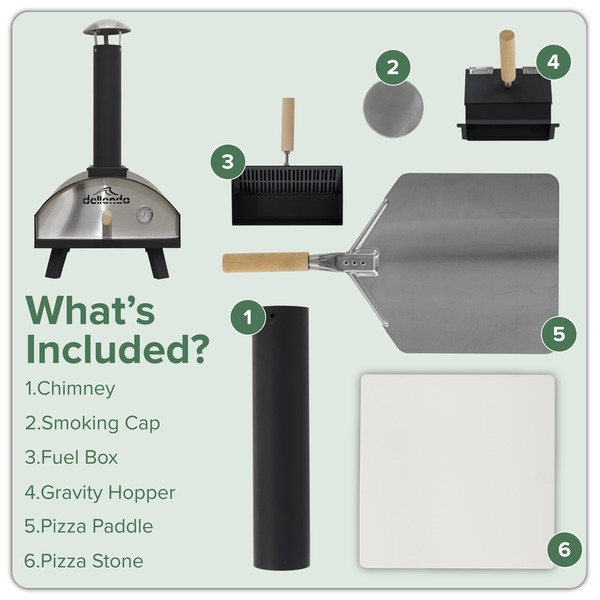 Sealey Dellonda Wood-Fired Pizza Oven 14