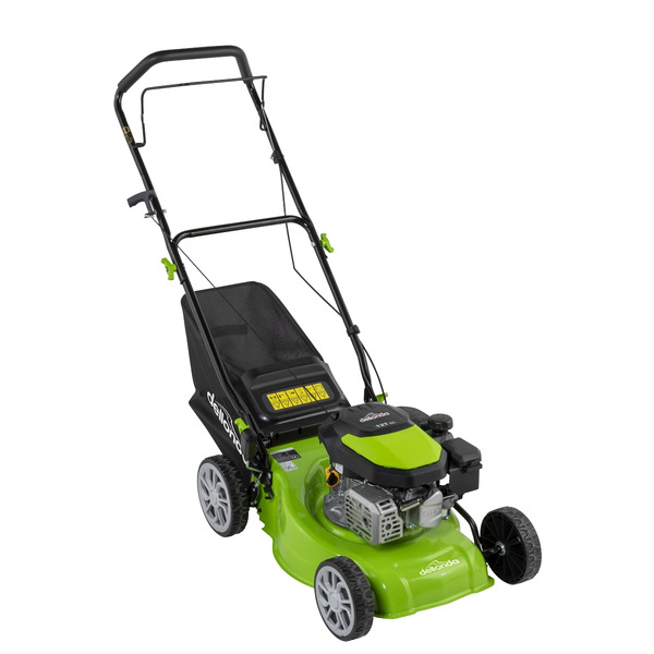 Sealey Dellonda Hand-Propelled Petrol Lawnmower Grass Cutter, 127cc 16
