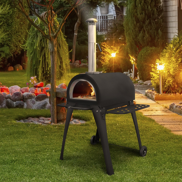 Sealey Dellonda Outdoor Wood-Fired Pizza Oven & Smoker