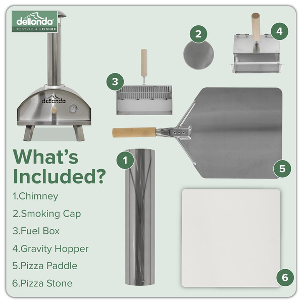 Sealey Dellonda Wood-Fired Pizza Oven 14