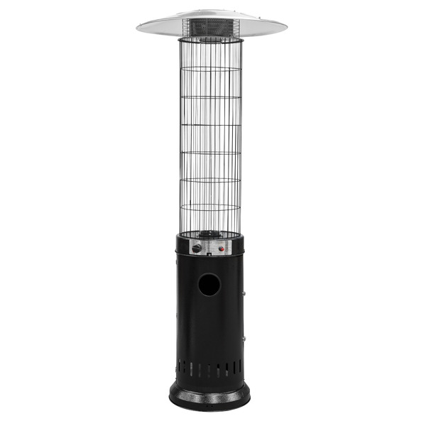 Sealey Dellonda Gas Patio Heater 13kW for Commercial & Domestic Use, Black