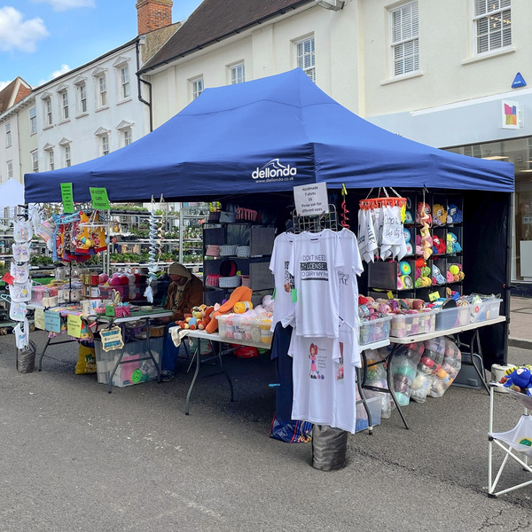 Sealey DG135 Dellonda Premium 3 x 4.5m Pop-Up Gazebo, Heavy Duty, PVC Coated, Water-Resistant Fabric, Supplied with Carry Bag, Rope, Stakes & Weight Bags - Blue Canopy