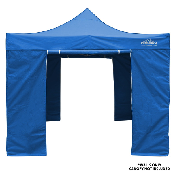 Sealey DG143 Dellonda Premium Side Walls/Doors/Windows for Gazebo/Marquee, Fits 2 x 2m Models - Blue