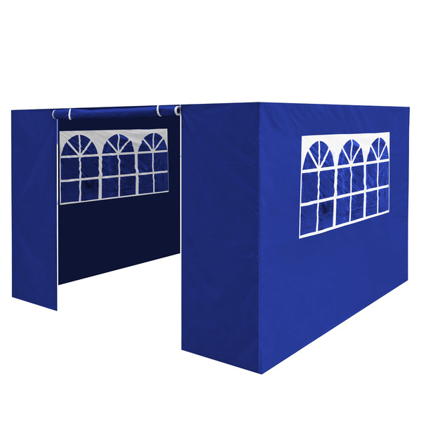 Sealey DG143 Dellonda Premium Side Walls/Doors/Windows for Gazebo/Marquee, Fits 2 x 2m Models - Blue