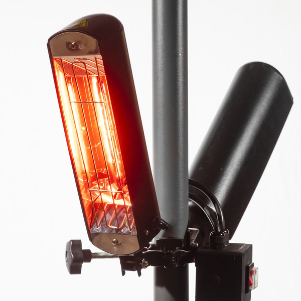 Sealey DG176 Dellonda Folding Parasol/Gazebo/Patio Outdoor Infrared Heater, Two Panels, Extra Long 5M Cable, 1600W