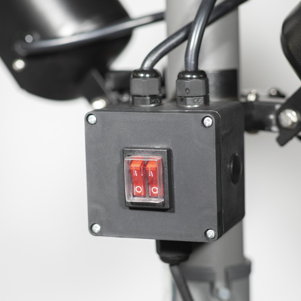 Sealey DG176 Dellonda Folding Parasol/Gazebo/Patio Outdoor Infrared Heater, Two Panels, Extra Long 5M Cable, 1600W