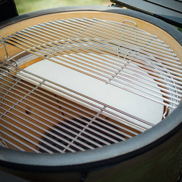 Sealey DG185 Dellonda Half-Moon Ceramic Heat Deflector Plates for Kamado BBQs 15