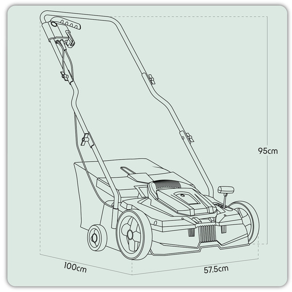 Sealey DG216 Dellonda 2-in-1 Electric Scarifier & Rake 1500W/230V