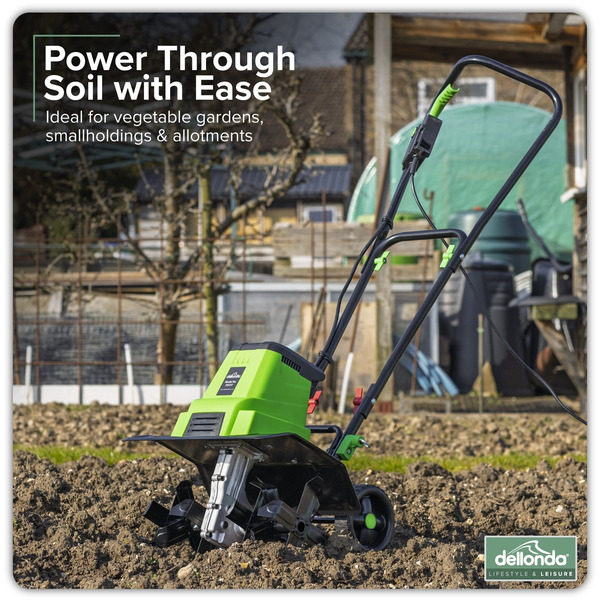 Sealey DG217 Dellonda Electric Tiller/Cultivator 1500W