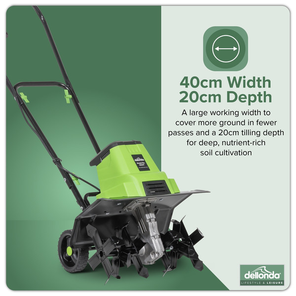 Sealey DG217 Dellonda Electric Tiller/Cultivator 1500W