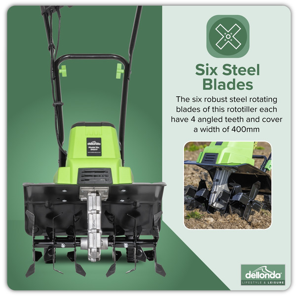Sealey DG217 Dellonda Electric Tiller/Cultivator 1500W