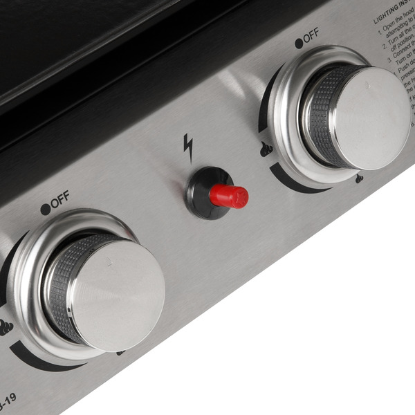 Sealey DG21 Dellonda 2 Burner Portable Gas Plancha