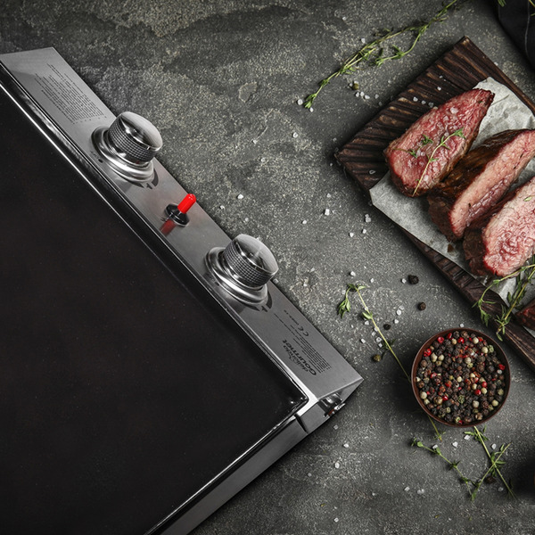 Sealey DG21 Dellonda 2 Burner Portable Gas Plancha