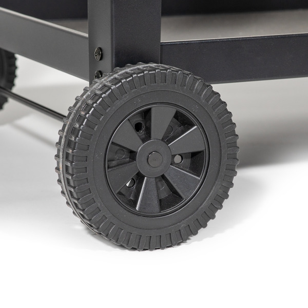 Sealey DG263 Dellonda Plancha Trolley with Utensil Holder - Stainless Steel Top