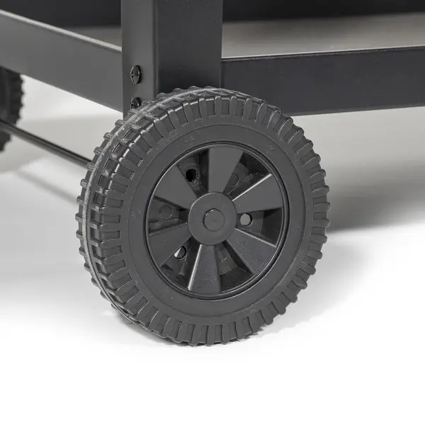 Sealey DG263 Dellonda Plancha Trolley with Utensil Holder - Stainless Steel Top