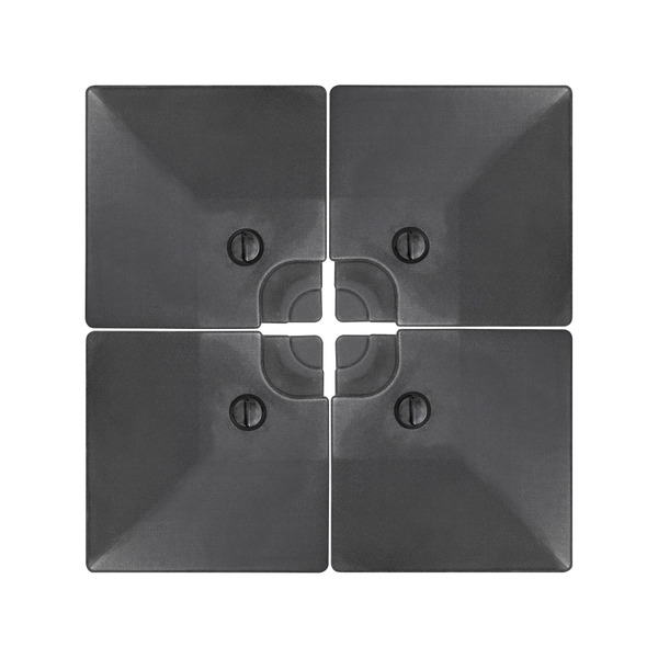 Sealey DG269 Dellonda Fillable Parasol Base, Water/Sand Fill 92L 4pc