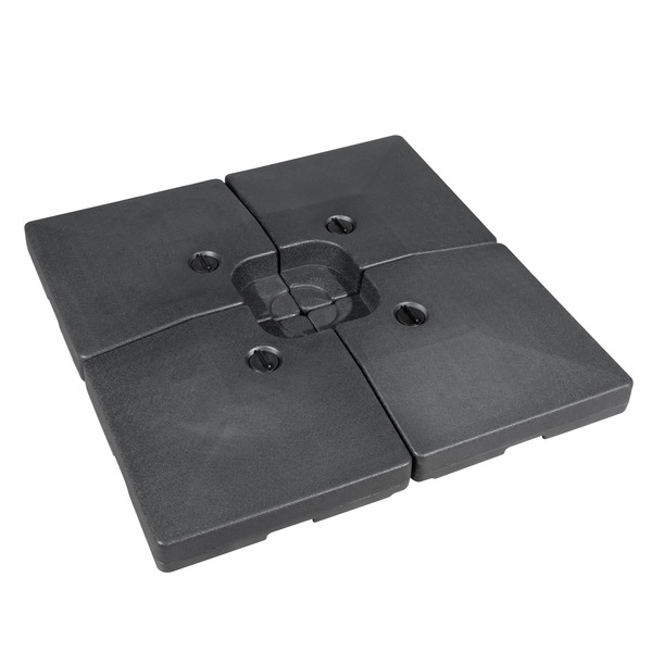 Sealey DG269 Dellonda Fillable Parasol Base, Water/Sand Fill 92L 4pc