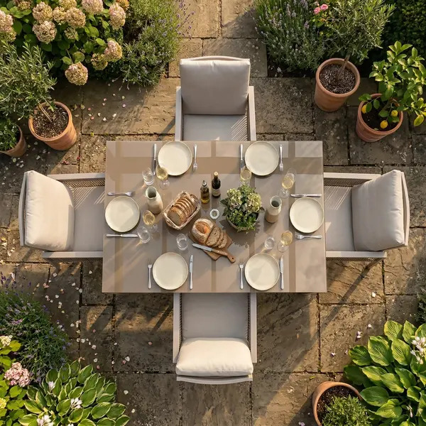 Sealey DG275 Dellonda Fusion Outdoor Dining Set 5pc