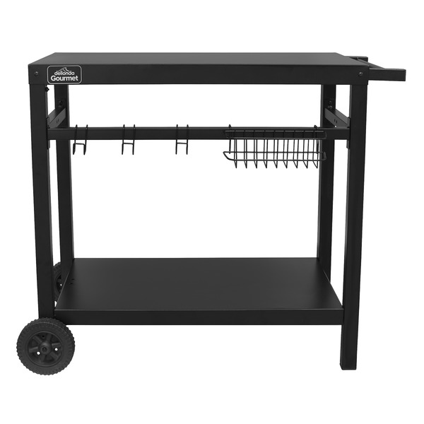 Sealey DG45 Dellonda Plancha Trolley with Utensil Holder - Black