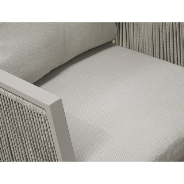 Sealey DG56 Dellonda Fusion Aluminium Outdoor Sofa, Arm Chairs & Coffee Table Set 4pc
