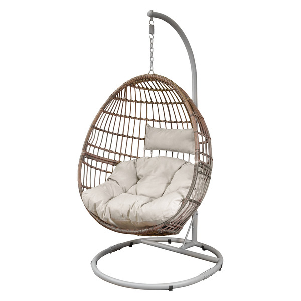 Sealey Dellonda Single Swinging Egg Chair with Cushion