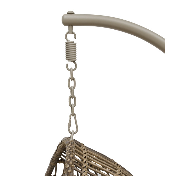Sealey Dellonda Single Swinging Egg Chair with Cushion