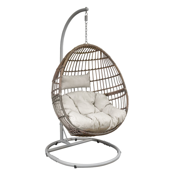 Sealey Dellonda Single Swinging Egg Chair with Cushion