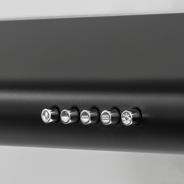 Sealey DH107 Baridi Visor Cooker Hood Extractor Fan 60cm - Black