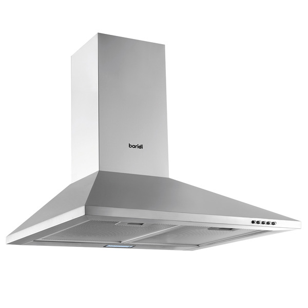 Sealey DH126 Baridi Cooker Hood with Carbon Filters 60cm - Stainless Steel