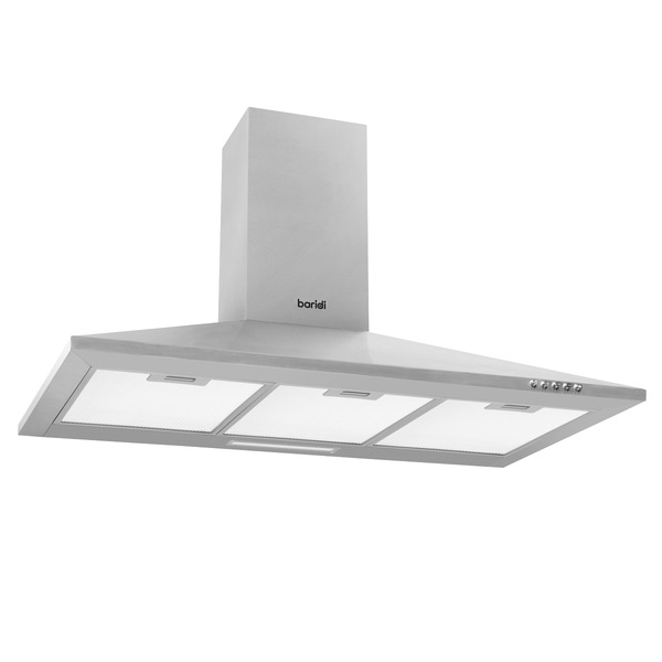 Sealey DH127 Baridi Cooker Hood with Carbon Filters 90cm - Stainless Steel