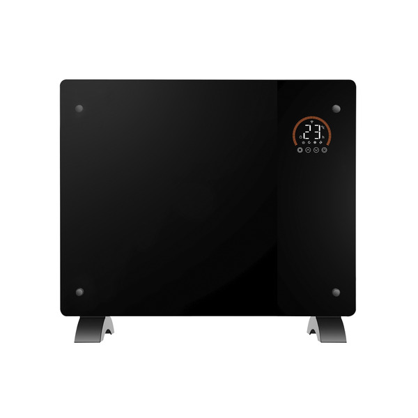 Sealey Baridi, Electric Glass Panel Heater, 1000W, Wi-Fi Enabled, Black - DH135