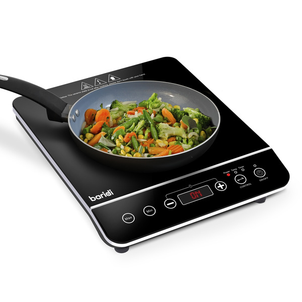 Sealey DH145 Baridi Portable Induction Hob with 1 Cooking Zone 29 x 35.5 x 7cm - Black
