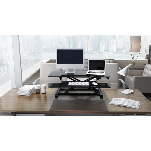 Sealey DH15 Dellonda 89cm Adjustable-Height Standing Desk Riser 15kg Capacity