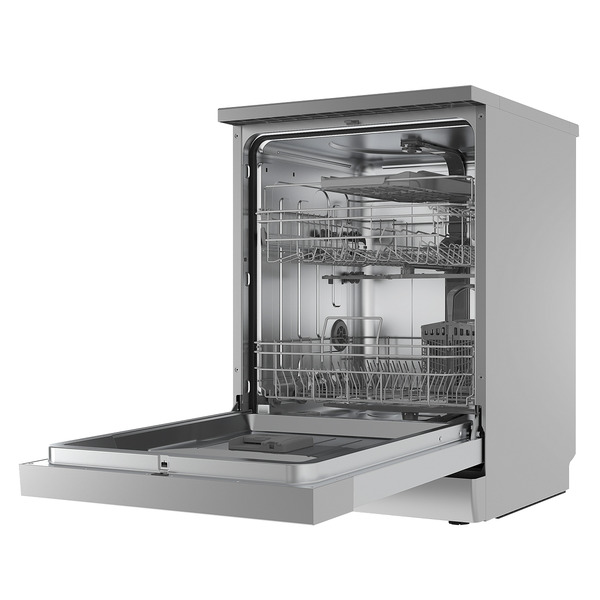 Sealey DH167 Baridi Regular Sized Freestanding Dishwasher 60cm Wide 14 Place Settings - Silver