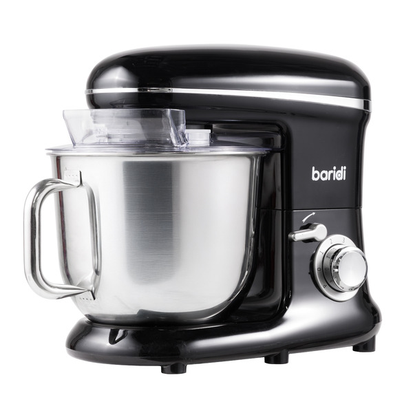 Sealey DH173 Baridi 1500W Stand Mixer with Accessories 6L - Black