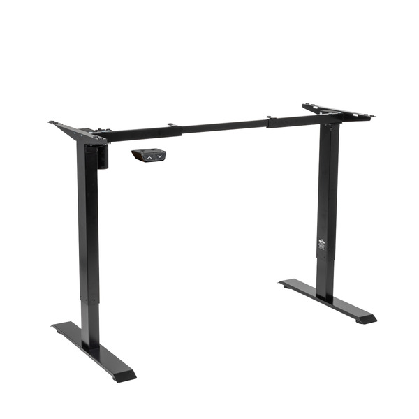 Sealey DH17 Dellonda Single Motor Ultra-Quiet Adjustable-Height Desk Frame 70kg Capacity - Black