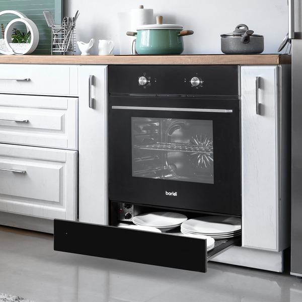 Sealey DH201 Baridi Integrated Warming Drawer 60cm - Black