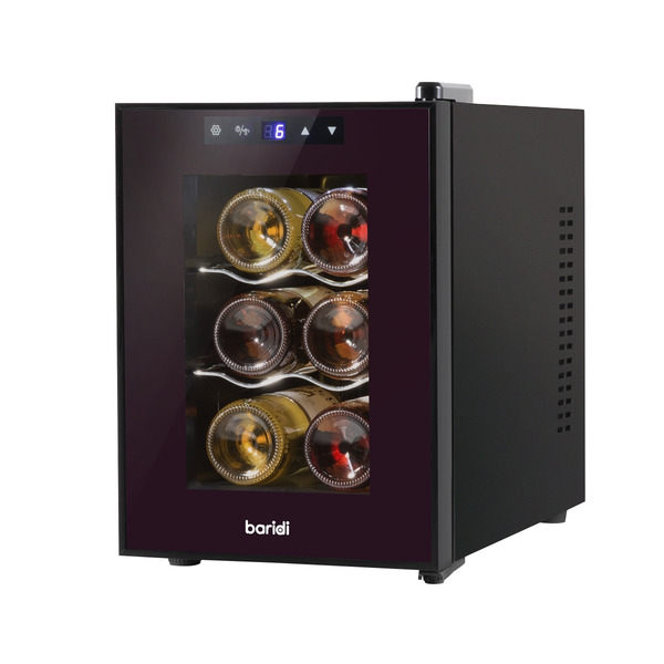 Sealey DH217 Baridi 6 Bottle Tabletop Wine Fridge & Cooler