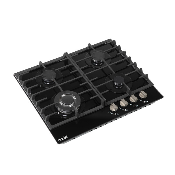 Sealey DH226 Baridi Gas Hob with 4 Cooking Zones 60cm - Black