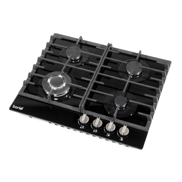 Sealey DH226 Baridi Gas Hob with 4 Cooking Zones 60cm - Black