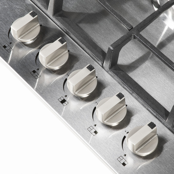 Sealey DH227 Baridi Gas Hob with 5 Cooking Zones 70cm - Stainless Steel