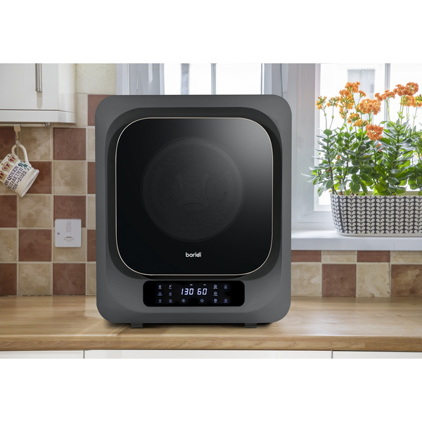 Sealey DH229 Baridi Tabletop Tumble Dryer with Digital Controls 2.5kg Capacity - Black