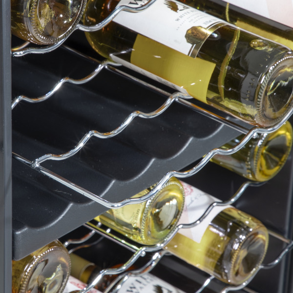 Baridi 52 Bottle Dual Zone Wine Fridge & Cooler