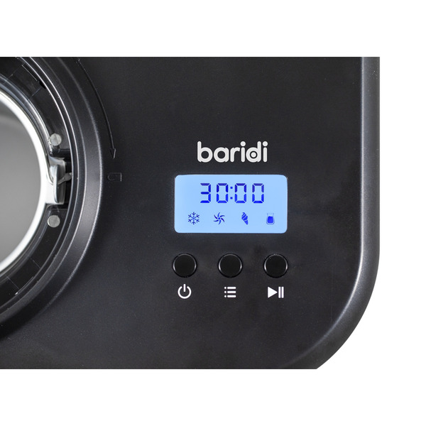 Sealey DH238 Baridi Automatic Churning Ice Cream Machine 1L Capacity - Black