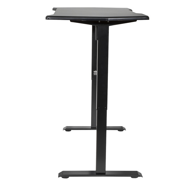 Sealey Dellonda Single Motor Ultra-Quiet Adjustable-Height Electric Sit/Stand Desk - Carbon Fibre Effect Desktop
