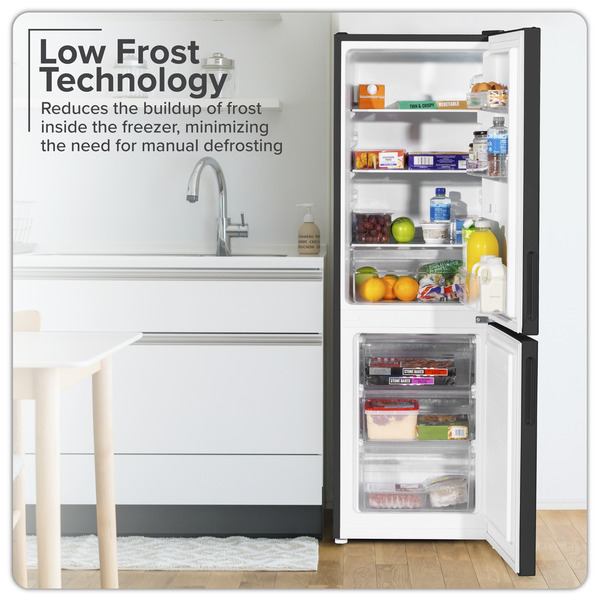 Baridi 47cm 70/30 Fridge Freezer, 157L Capacity Low Frost