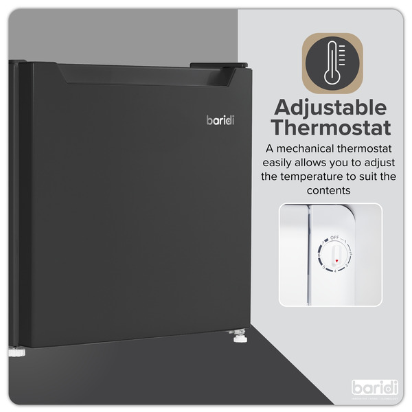 Sealey DH257 Baridi Tabletop Fridge with Ice Box, 46L Capacity