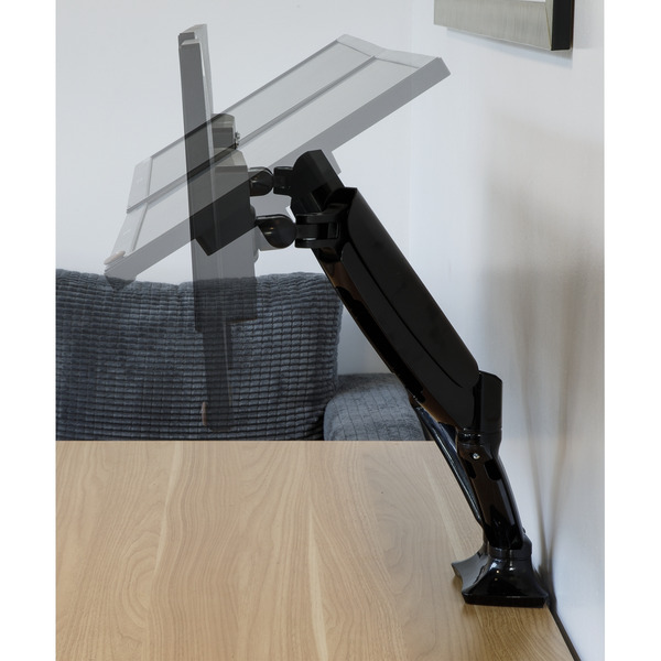 Sealey DH25 Dellonda Adjustable Double Monitor Arm with 360� Rotation - Black