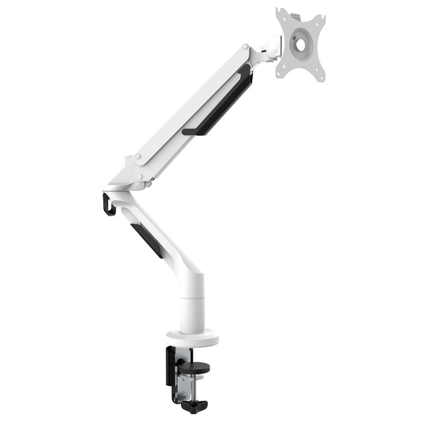 Sealey DH26 Dellonda Adjustable Single Monitor Arm with 360� Rotation - White